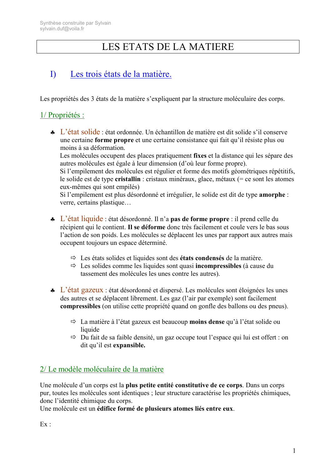 Prévisualisation du document Synthèse construite par Sylvainsylvain.