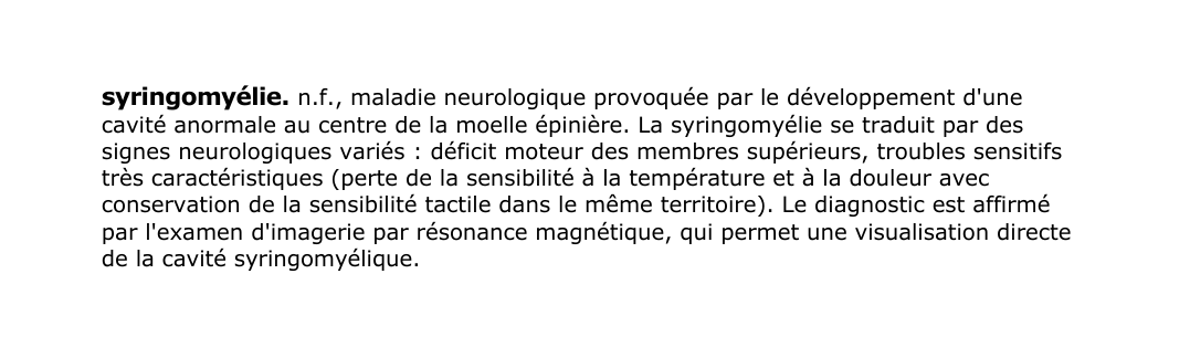 Prévisualisation du document syringomyélie.