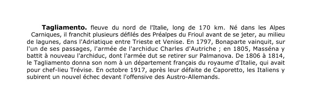 Prévisualisation du document Tagliamento.