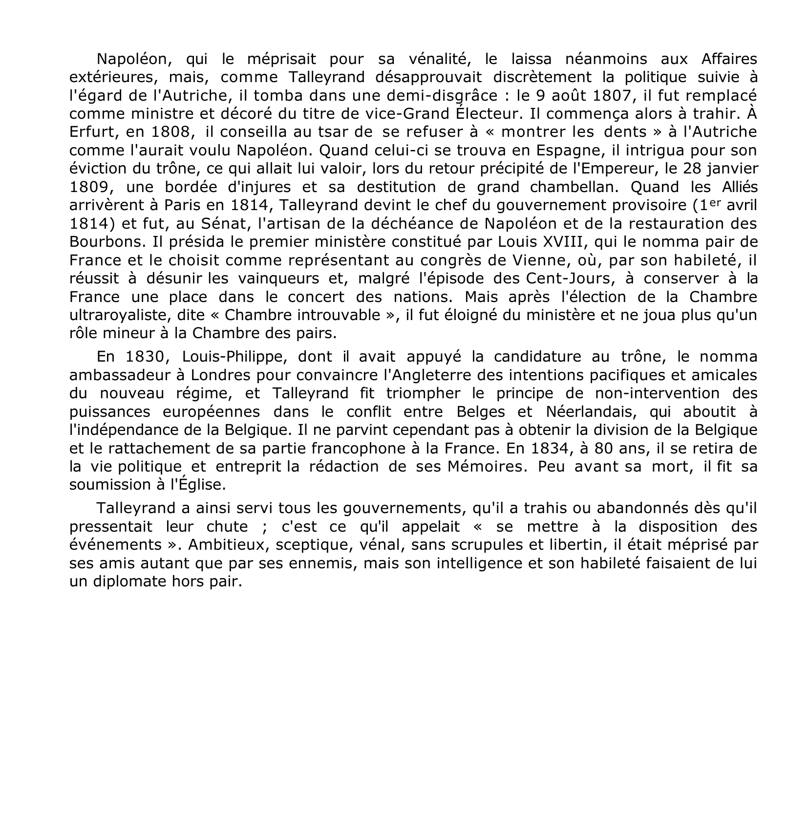 Prévisualisation du document Talleyrand-Périgord (de).
