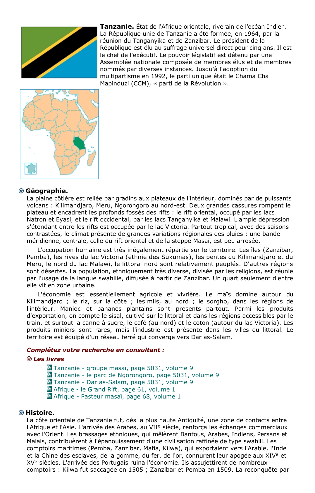 Prévisualisation du document Tanzanie.