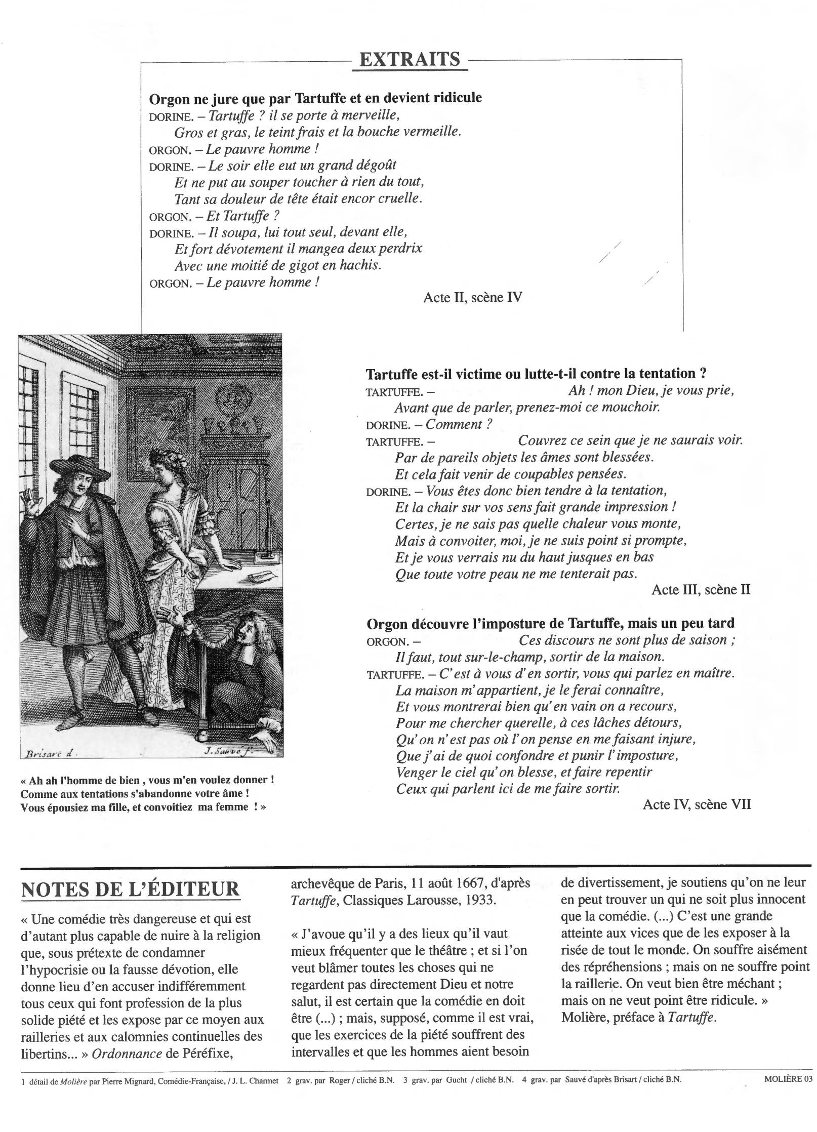 Prévisualisation du document Tartuffe de Molière