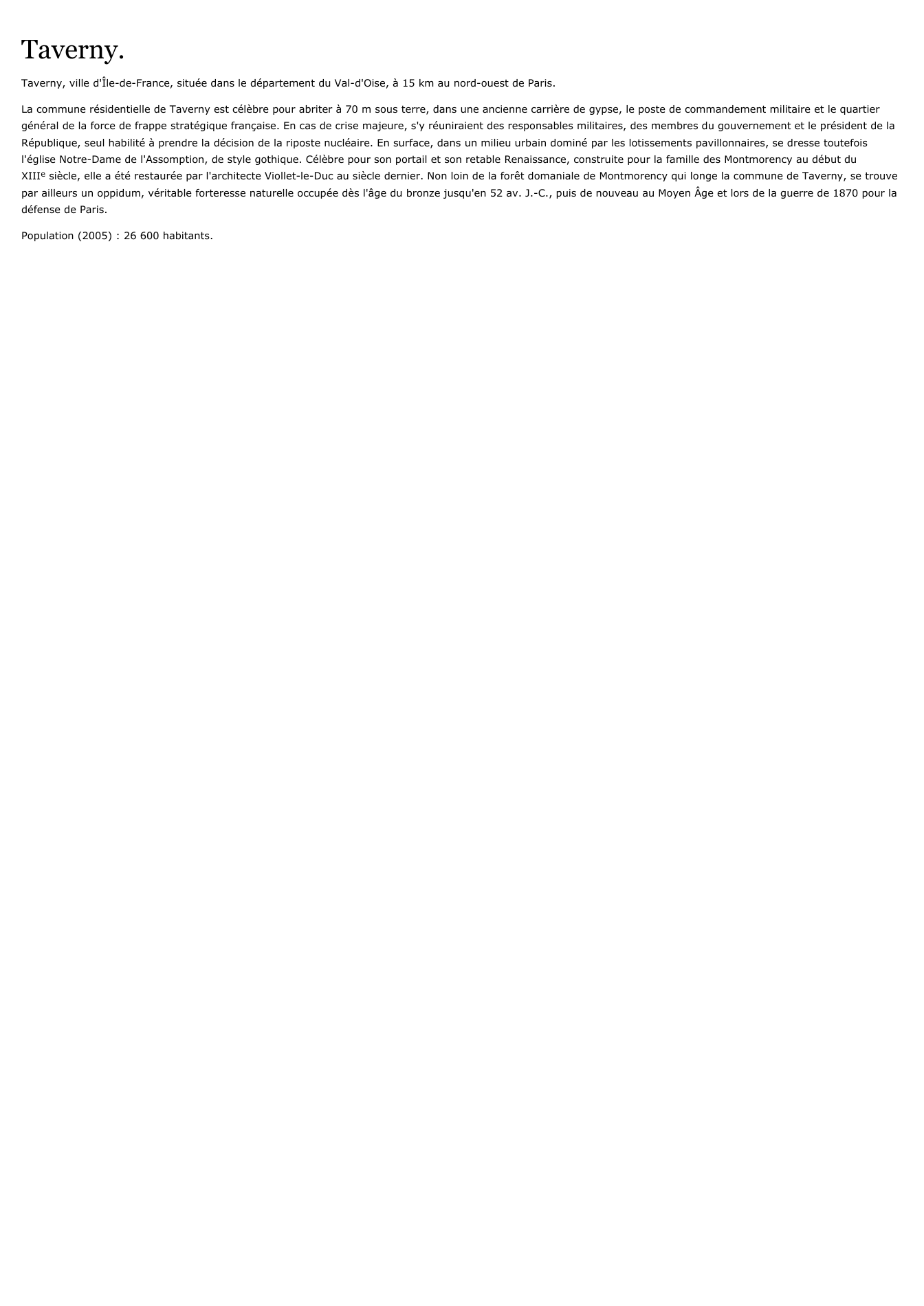 Prévisualisation du document Taverny.