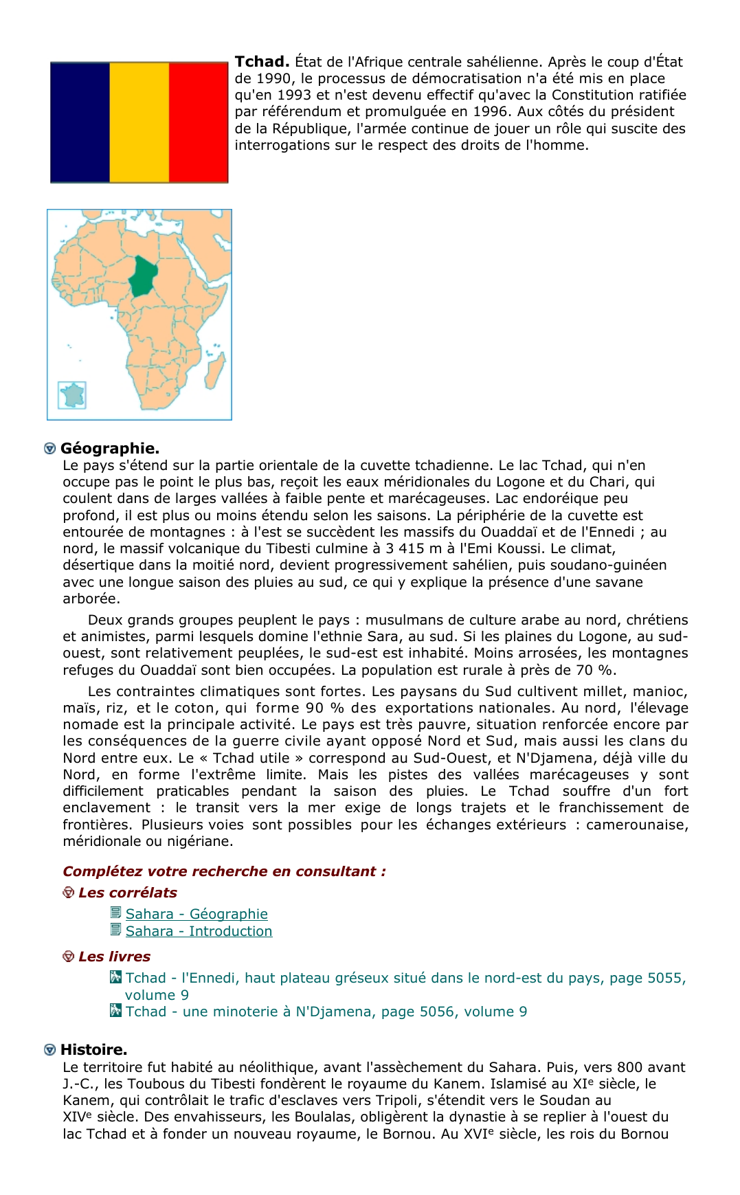 Prévisualisation du document Tchad.