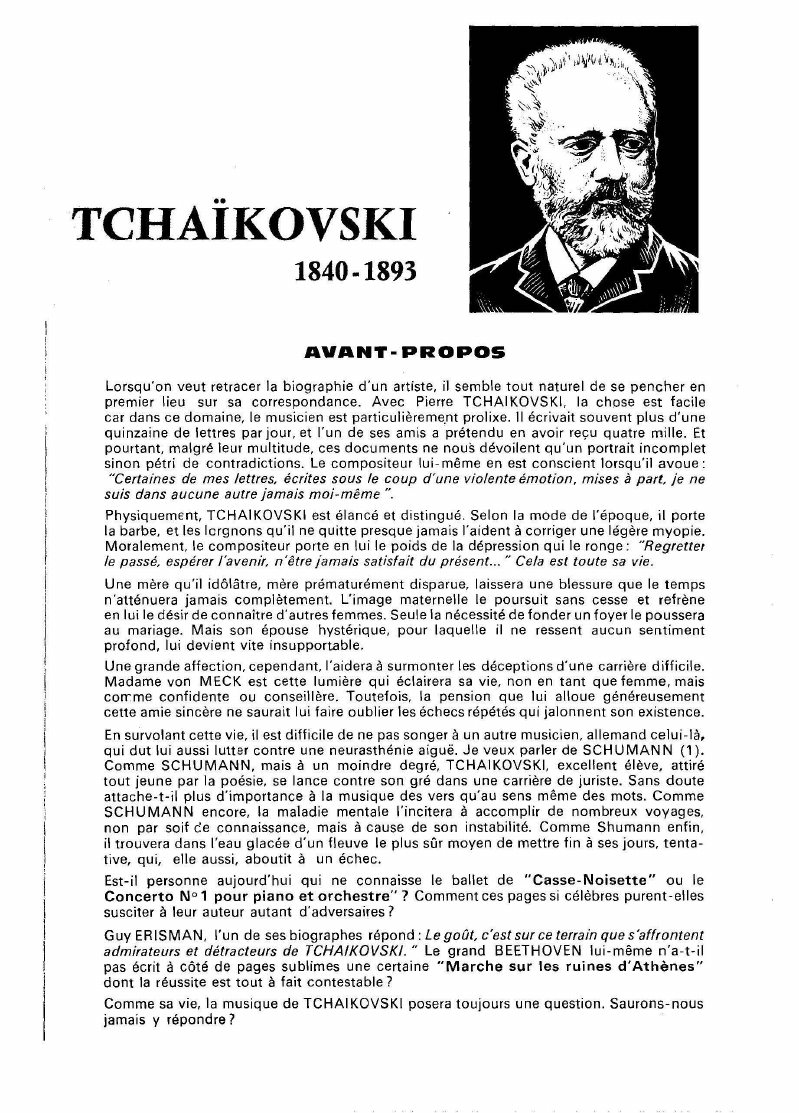 Prévisualisation du document TCHAÏKOVSKI.