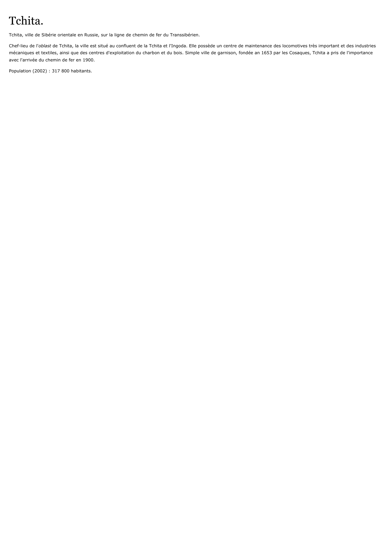 Prévisualisation du document Tchita.