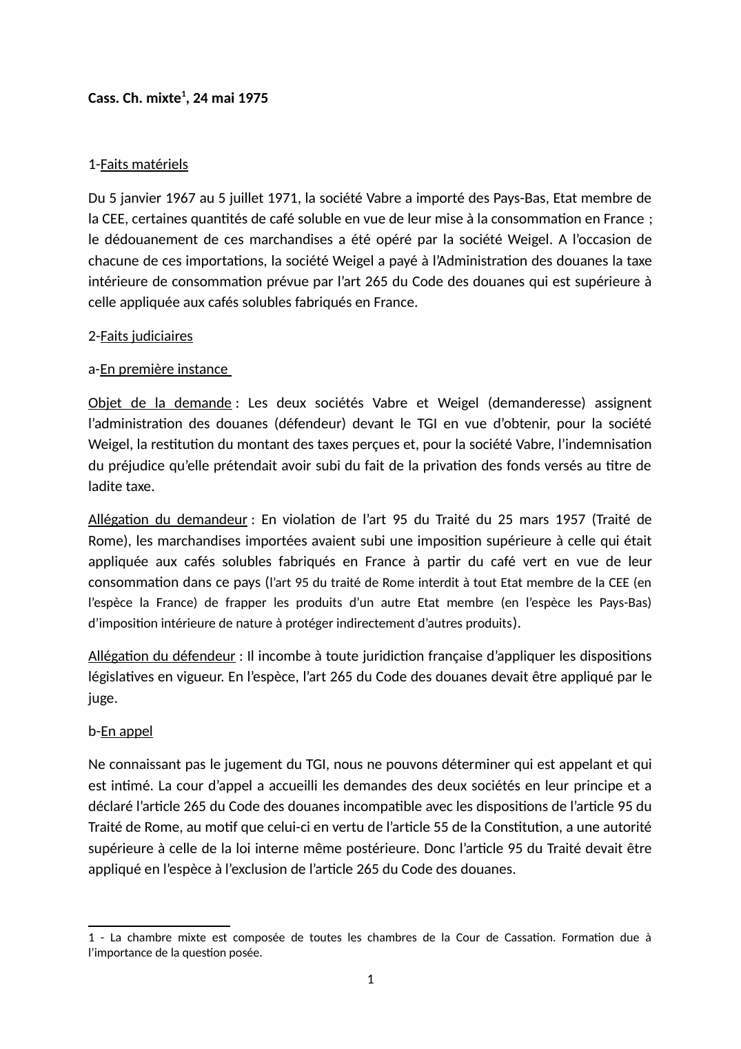 Prévisualisation du document td2: Cass. Ch. mixte1 , 24 mai 1975