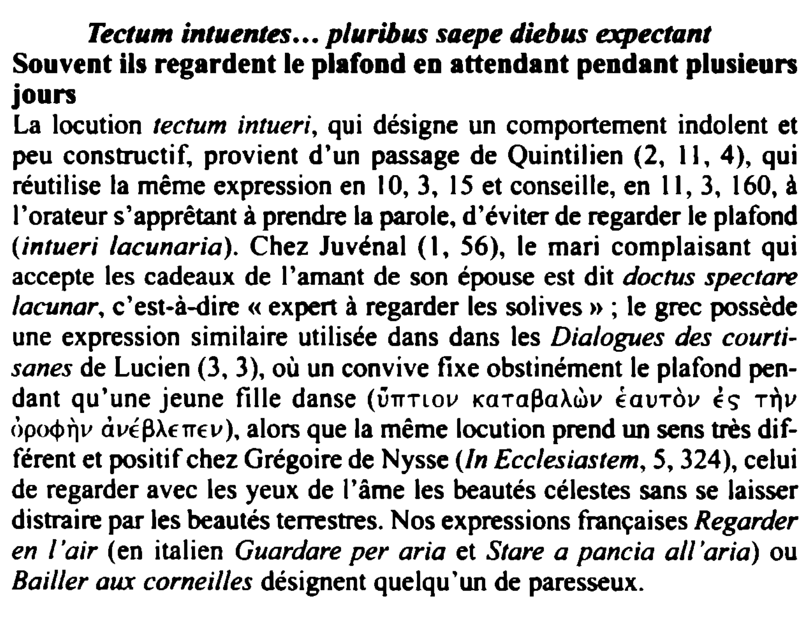 Prévisualisation du document Tectum intuentes... pluribus saepe diebus expectant