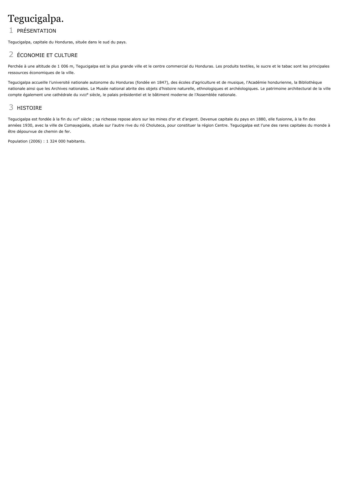 Prévisualisation du document Tegucigalpa.