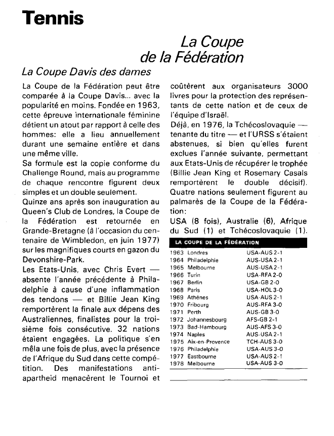 Prévisualisation du document TennisLa Coupe de la Fédération.