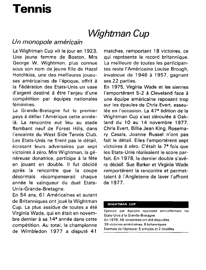 Prévisualisation du document Tennis:Wightman Cup (sports).