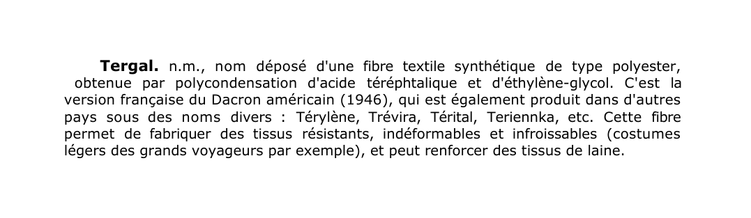Prévisualisation du document Tergal.