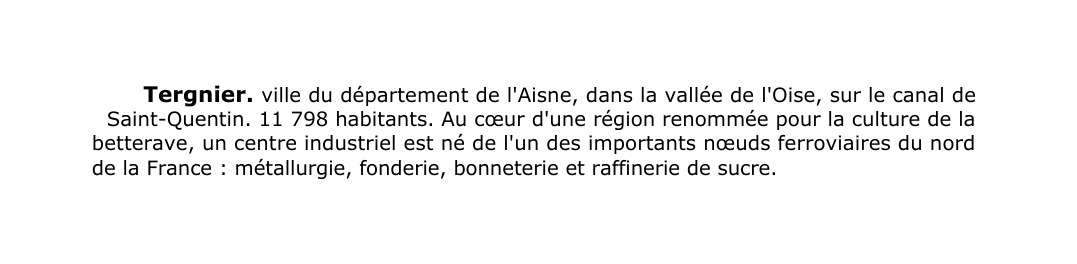 Prévisualisation du document Tergnier.