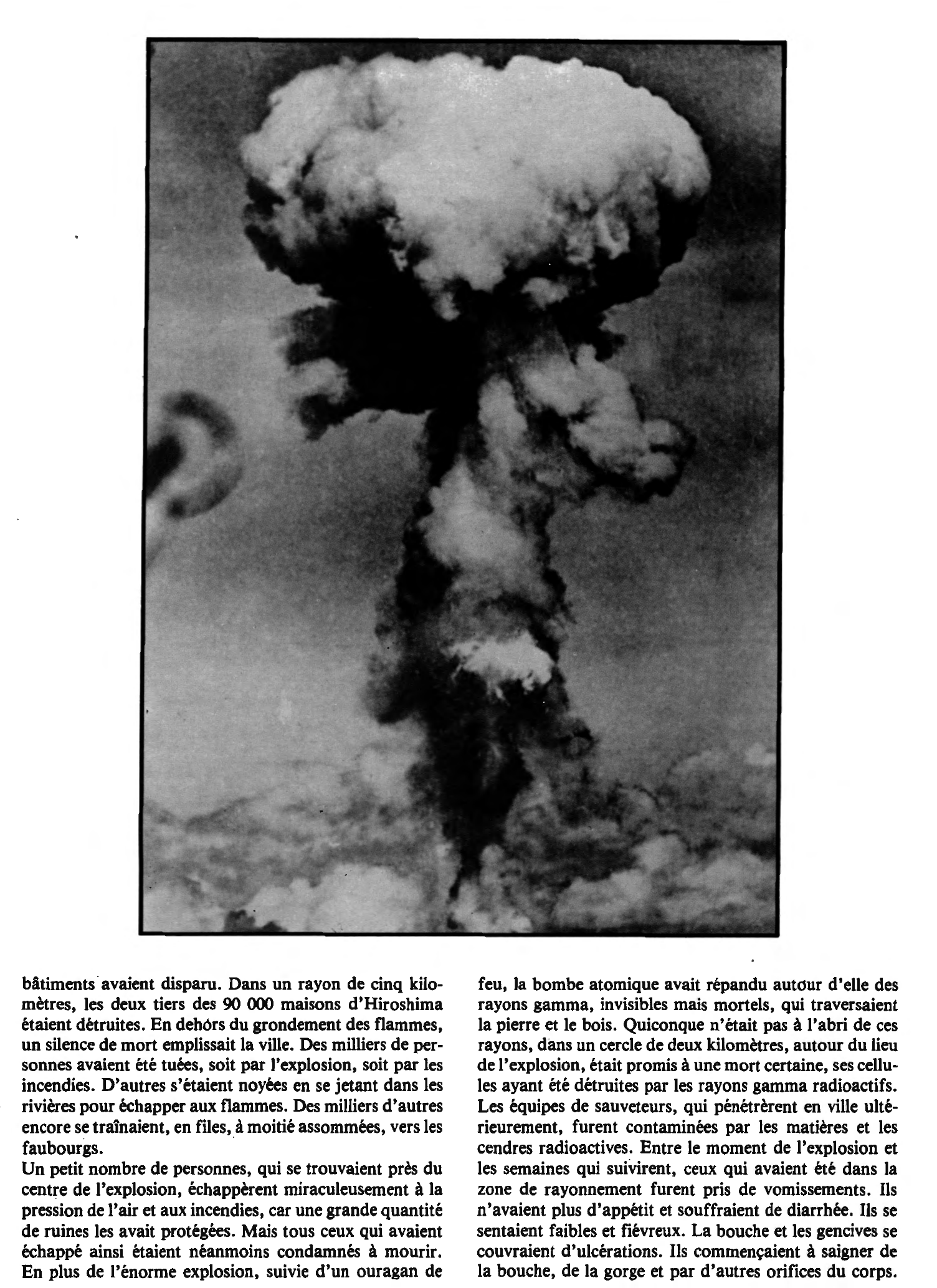 Prévisualisation du document Terreur de la guerre nucléaire Hiroshima et Nagasaki, 1945 (histoire)