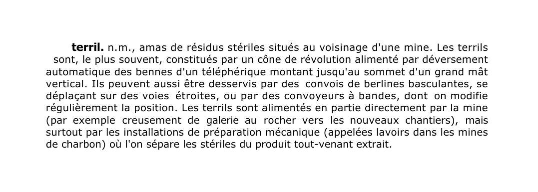 Prévisualisation du document terril.