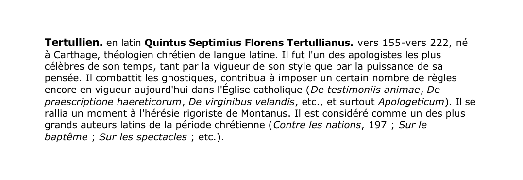 Prévisualisation du document Tertullien.