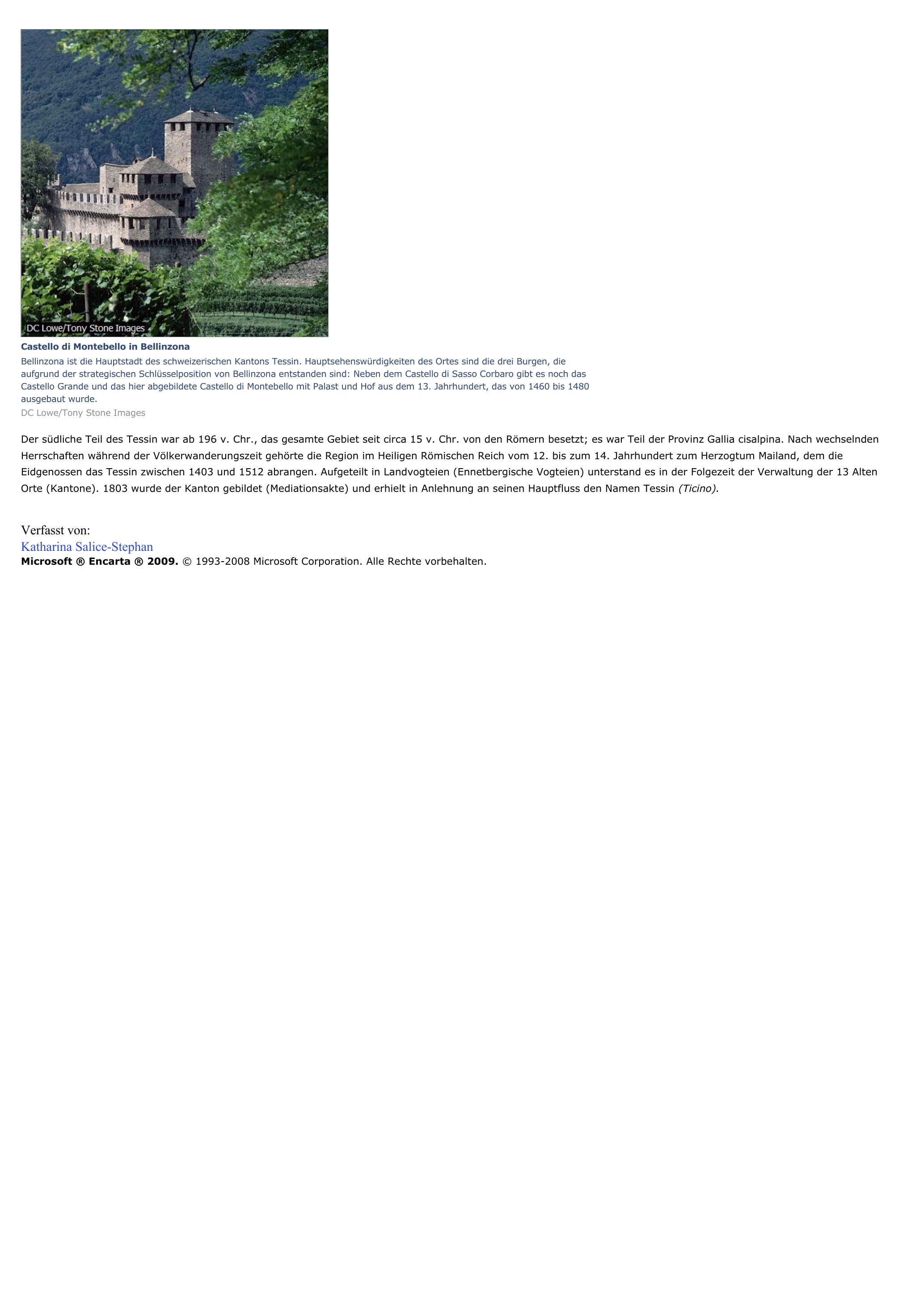 Prévisualisation du document Tessin - geographie.