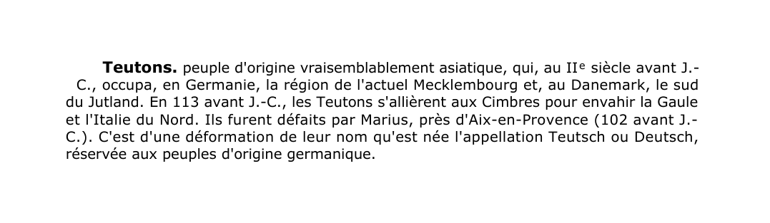 Prévisualisation du document Teutons.