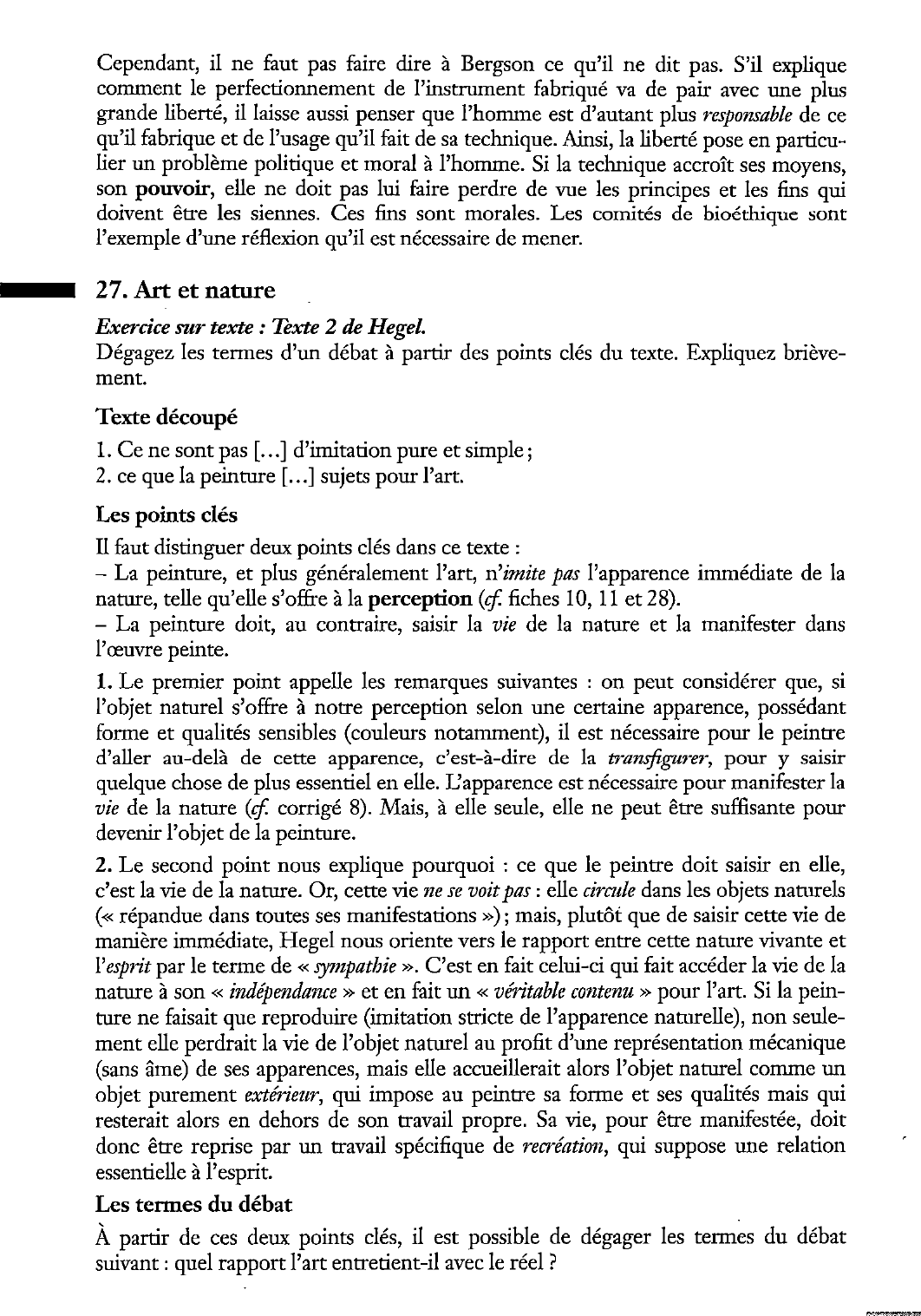 Prévisualisation du document Texte de Bergson. Technique et civilisation