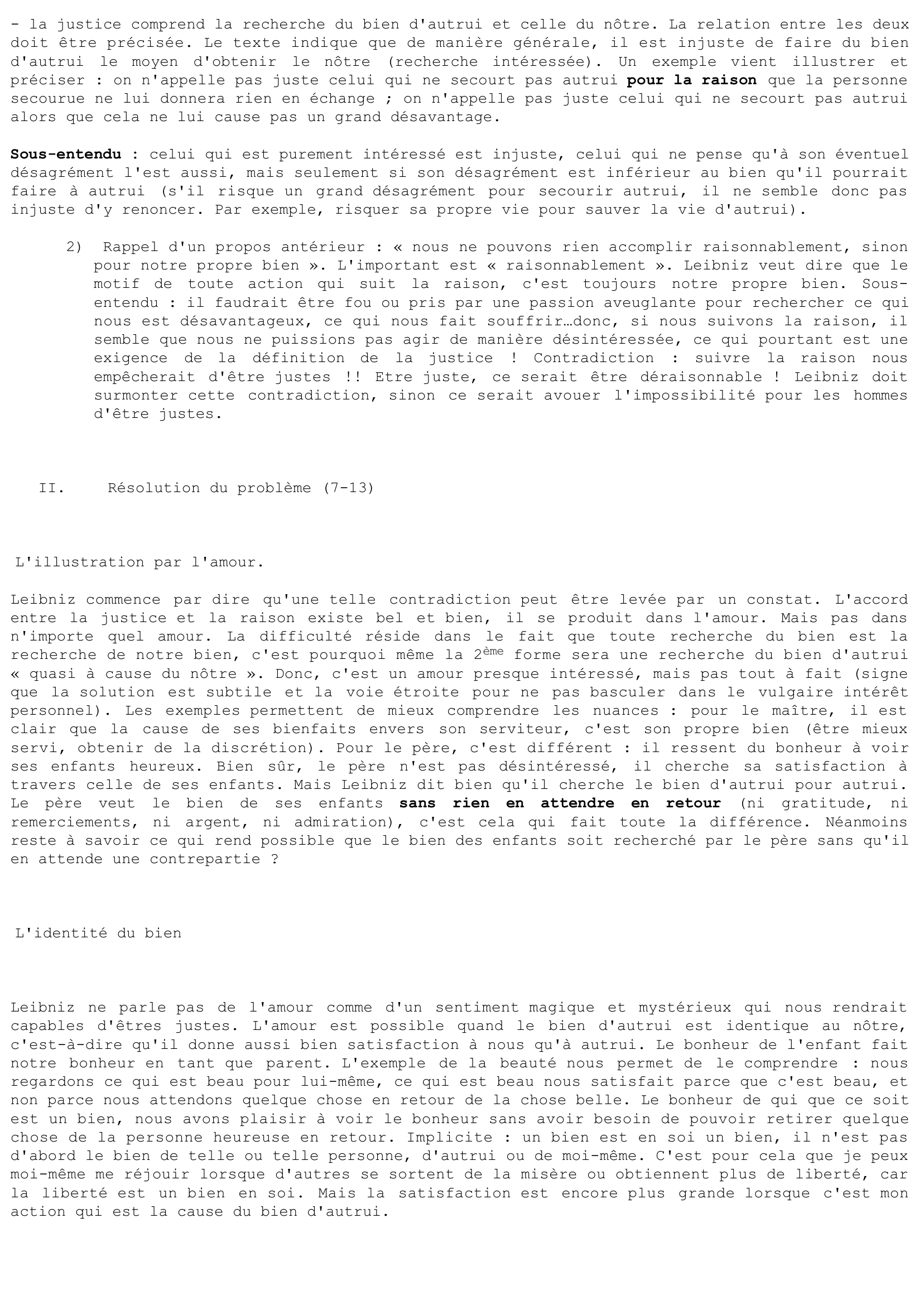 Prévisualisation du document Texte de Leibniz, extrait des « Eléments de droit naturel » (in Le Droit de la Raison)
