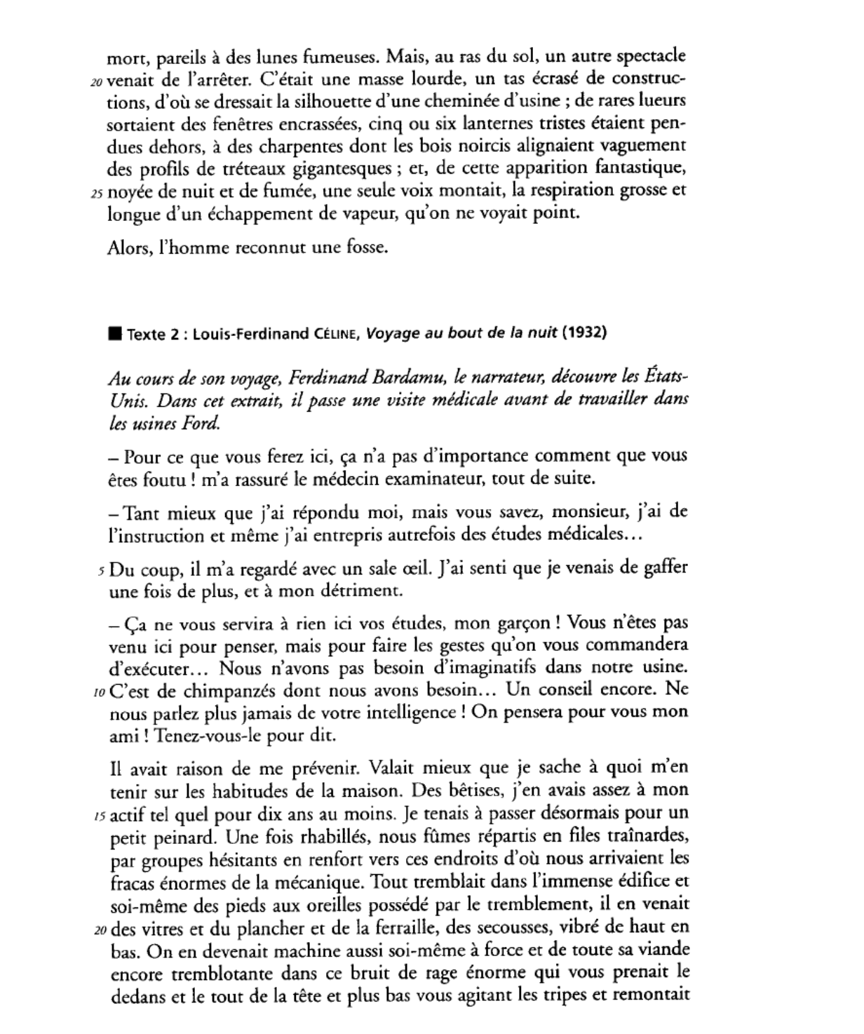 Prévisualisation du document Texte : Leslie Kaplan,  L'Excès l’usine - Vous commenterez le texte de Leslie Kaplan