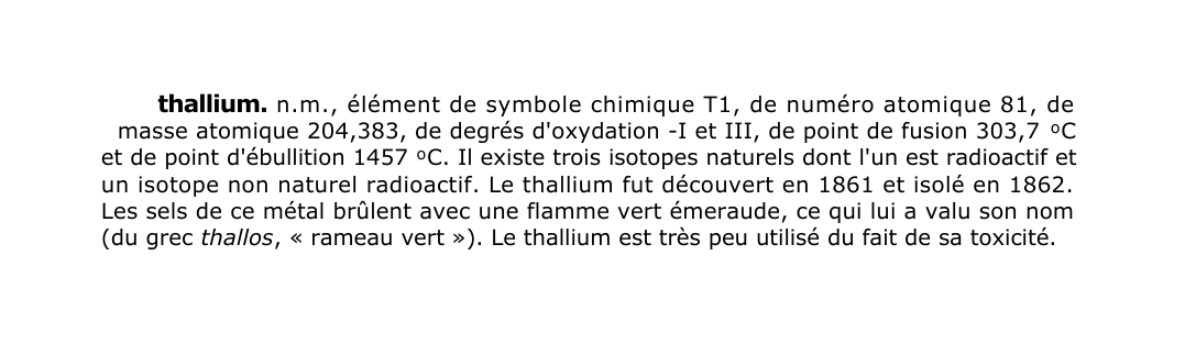 Prévisualisation du document thallium.