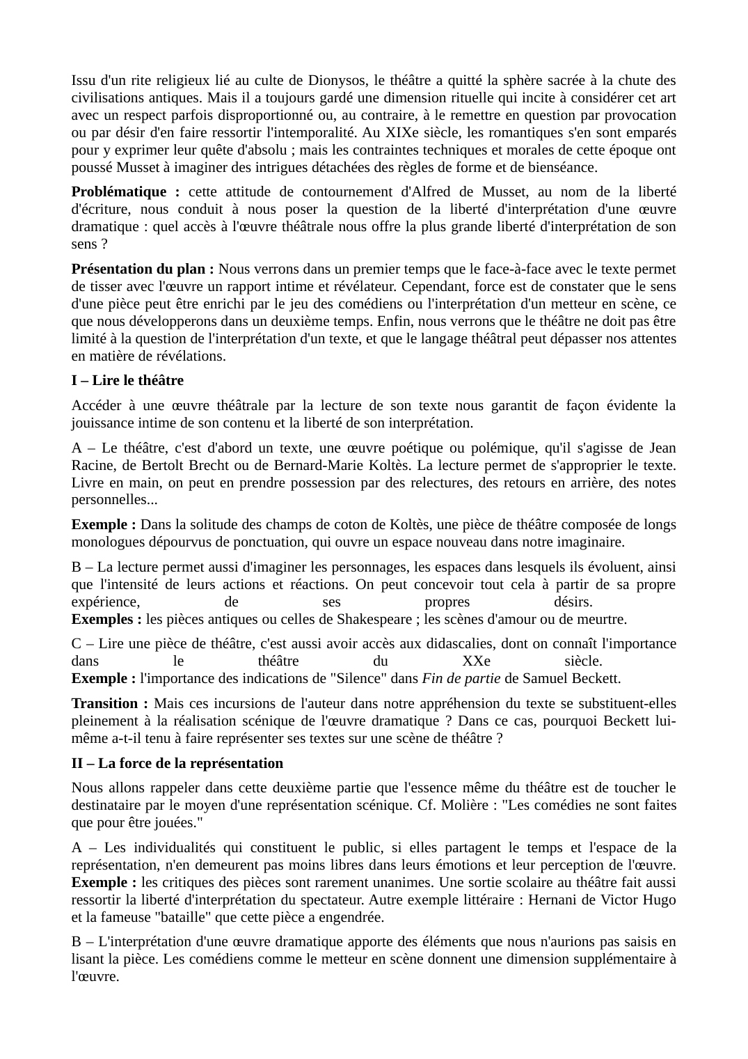 Prévisualisation du document théathre