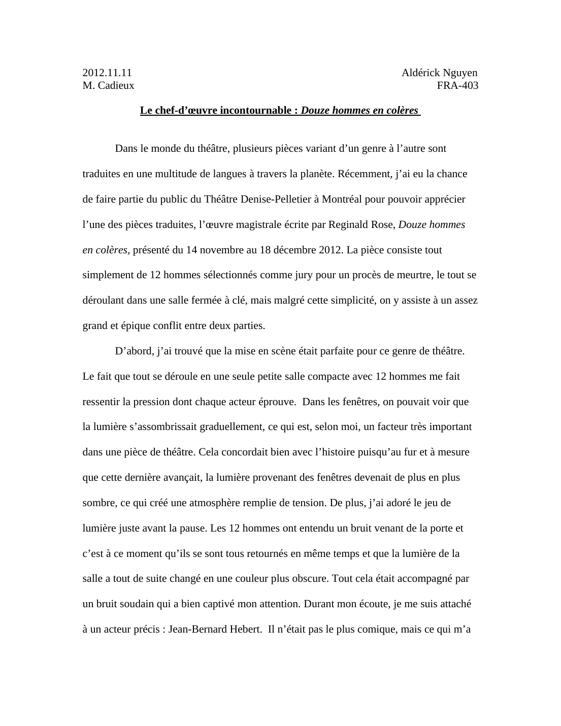 Prévisualisation du document Theatre