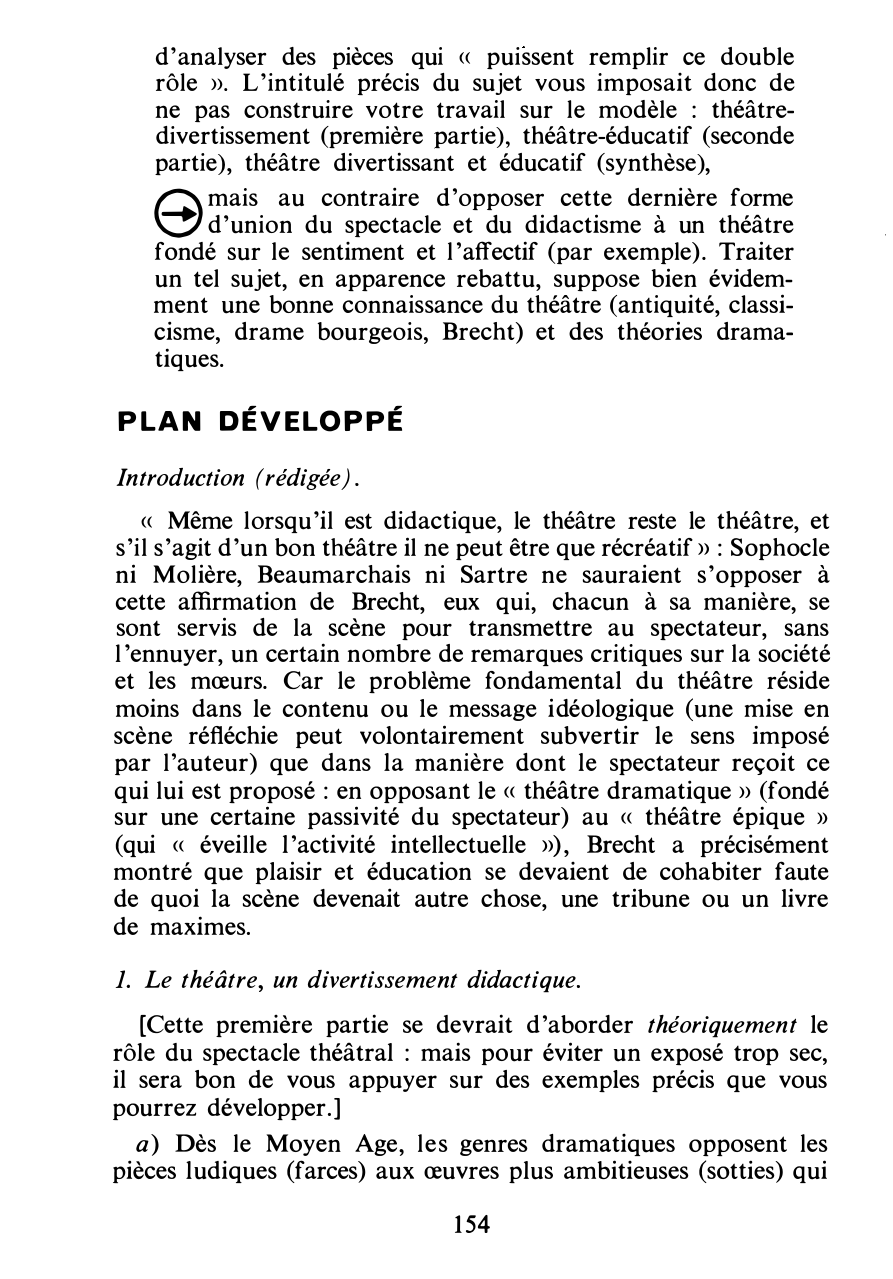 Prévisualisation du document Théâtre et éducation des masses - Art et pédagogie