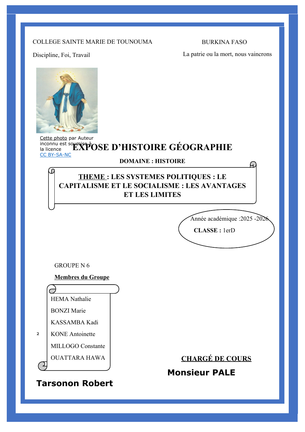 Prévisualisation du document THEME : LES SYSTEMES POLITIQUES : LE CAPITALISME ET LE SOCIALISME : LES AVANTAGES ET LES LIMITES