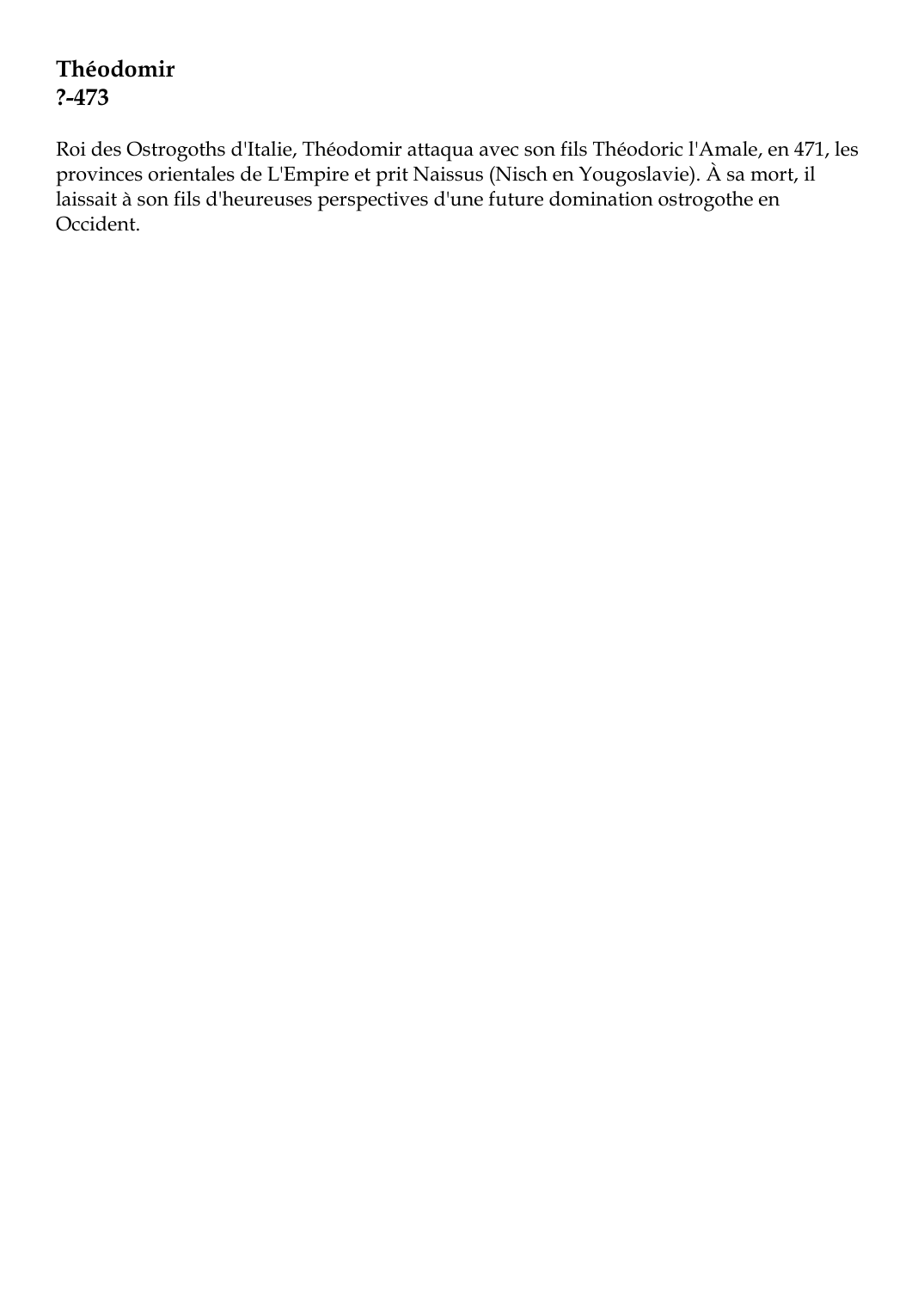 Prévisualisation du document Théodomir?