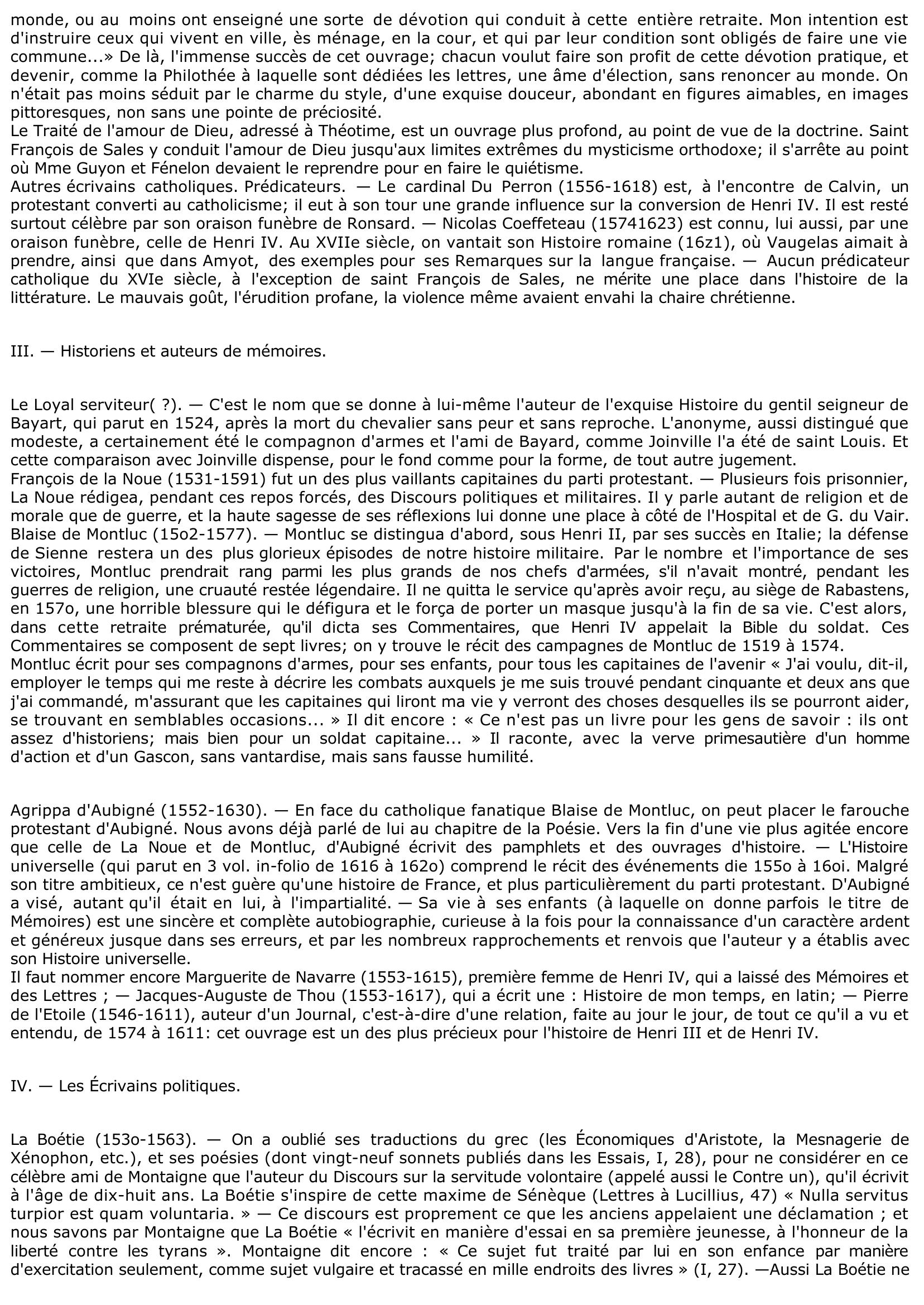 Prévisualisation du document THÉOLOGIENS - HISTORIENS - POLITIQUES AU XVIe SIECLE