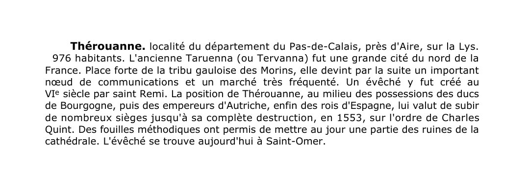 Prévisualisation du document Thérouanne.