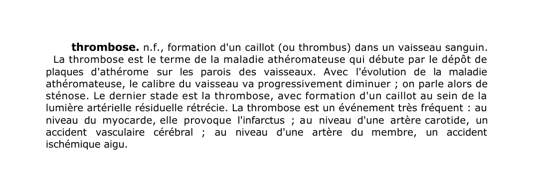 Prévisualisation du document thrombose.