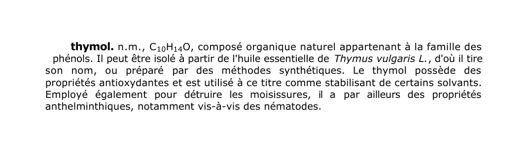 Prévisualisation du document thymol.