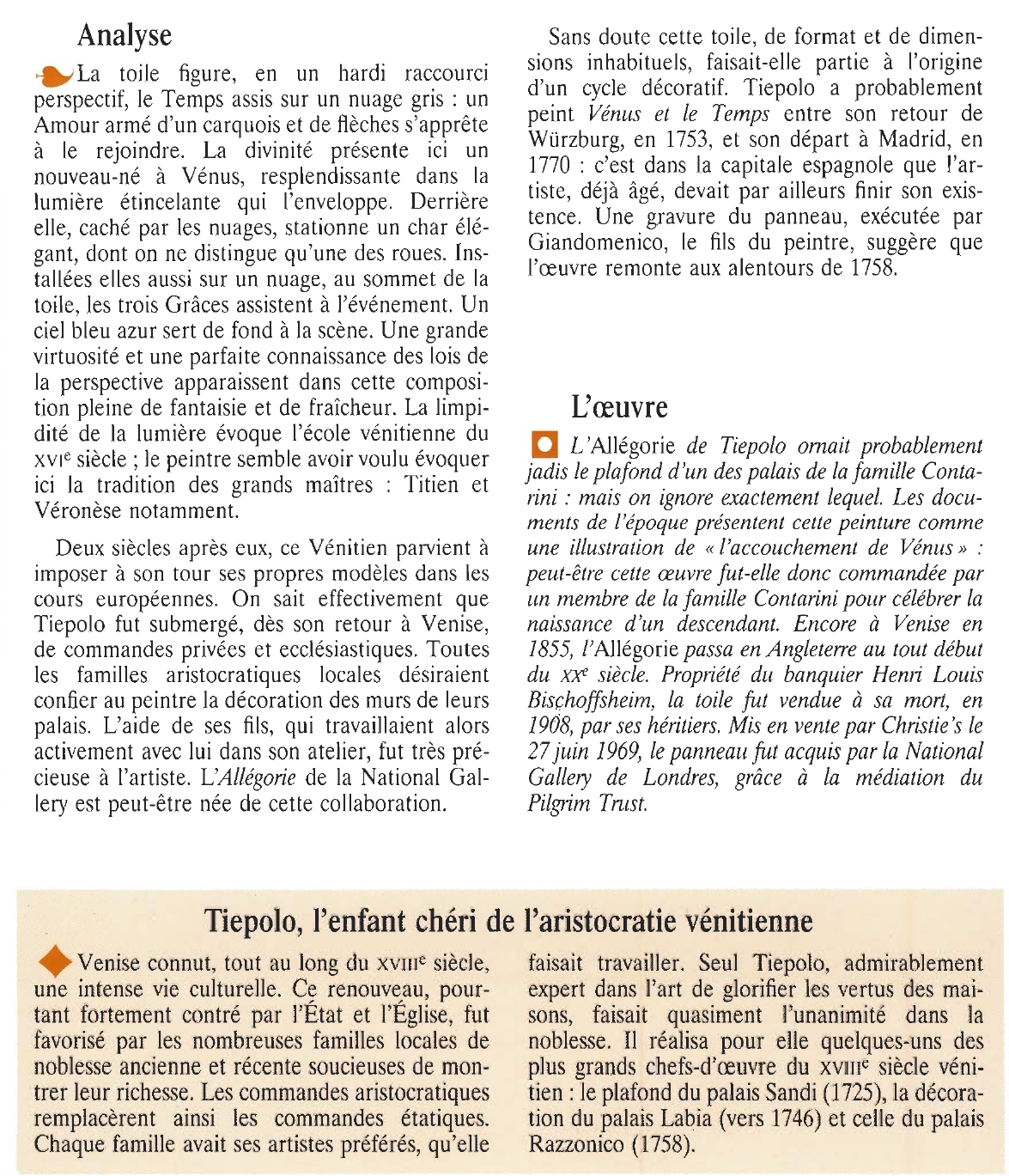 Prévisualisation du document TIEPOLO Giovanni Battista : ALLÉGORIE AVEC VÉNUS ET LE TEMPS