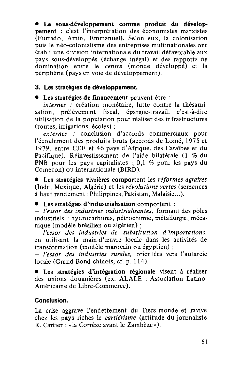 Prévisualisation du document TIERS MONDE ET SOUS-DÉVELOPPEMENT