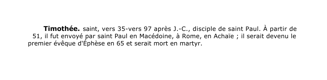 Prévisualisation du document Timothée.