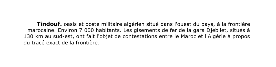 Prévisualisation du document Tindouf.