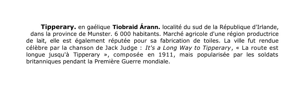 Prévisualisation du document Tipperary.