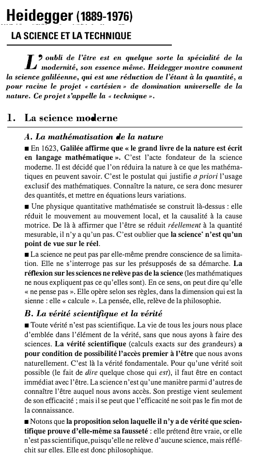 Prévisualisation du document __ tl � i ��_gg_er_ (�-����19?_6)
LA SCIENCE ET LA TECHNIQUE

L,

oubli de l'être est en quelque sorte la...
