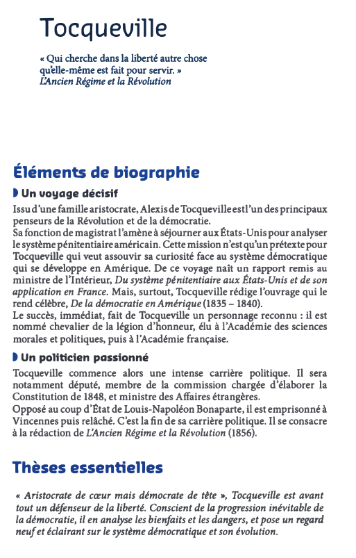 Prévisualisation du document Tocqueville
« Qui cherche dans la liberté autre chose
qu�lle-même est fait pour servir. ,.
EAncien Régime et la Révolution...