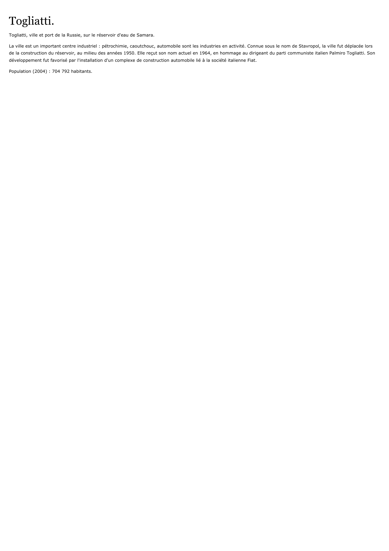 Prévisualisation du document Togliatti.