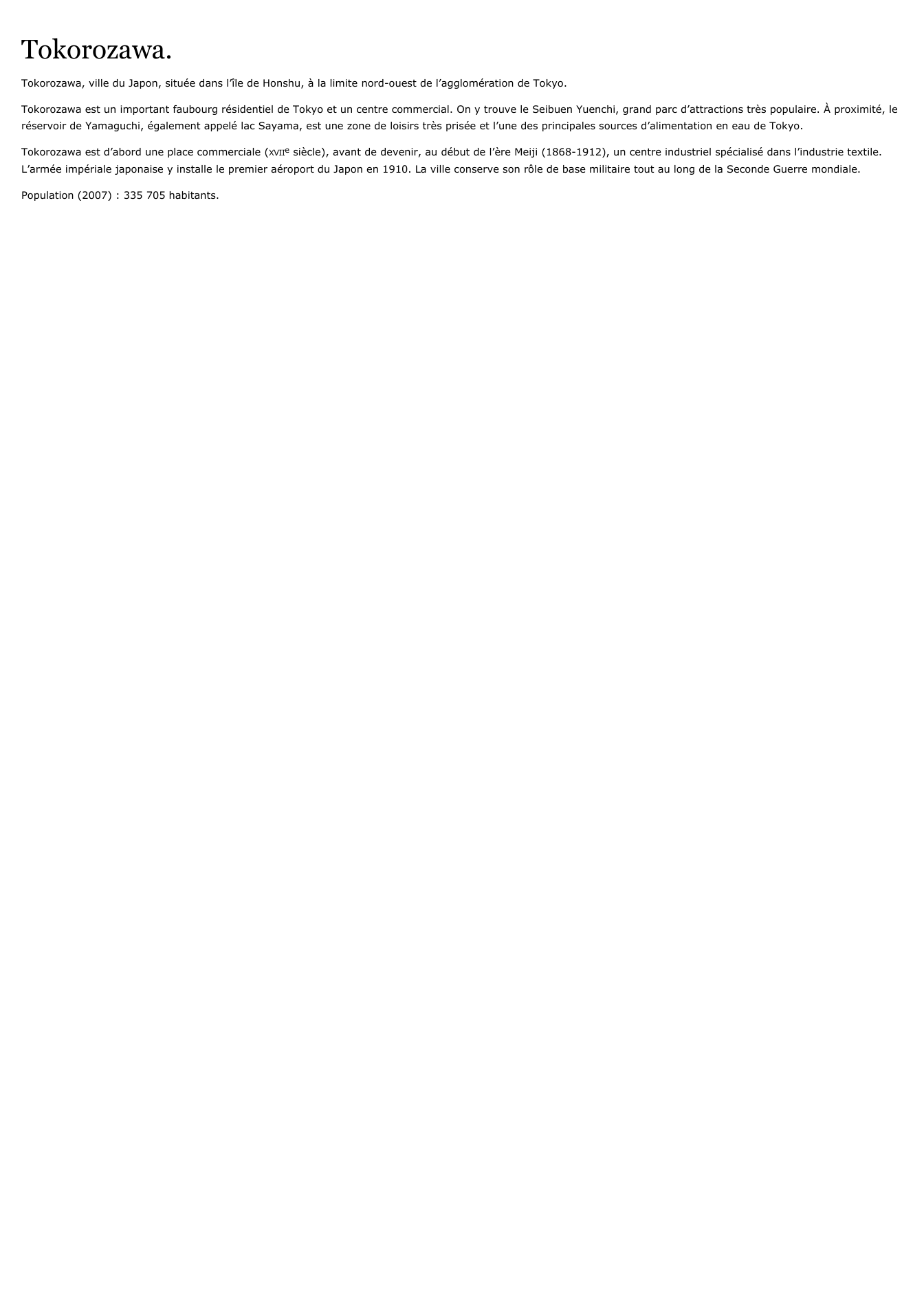 Prévisualisation du document Tokorozawa.