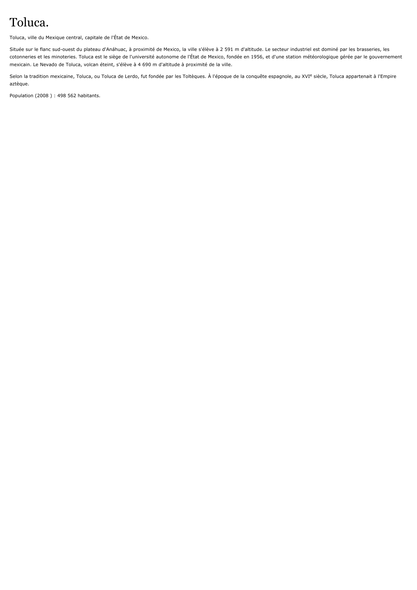Prévisualisation du document Toluca.