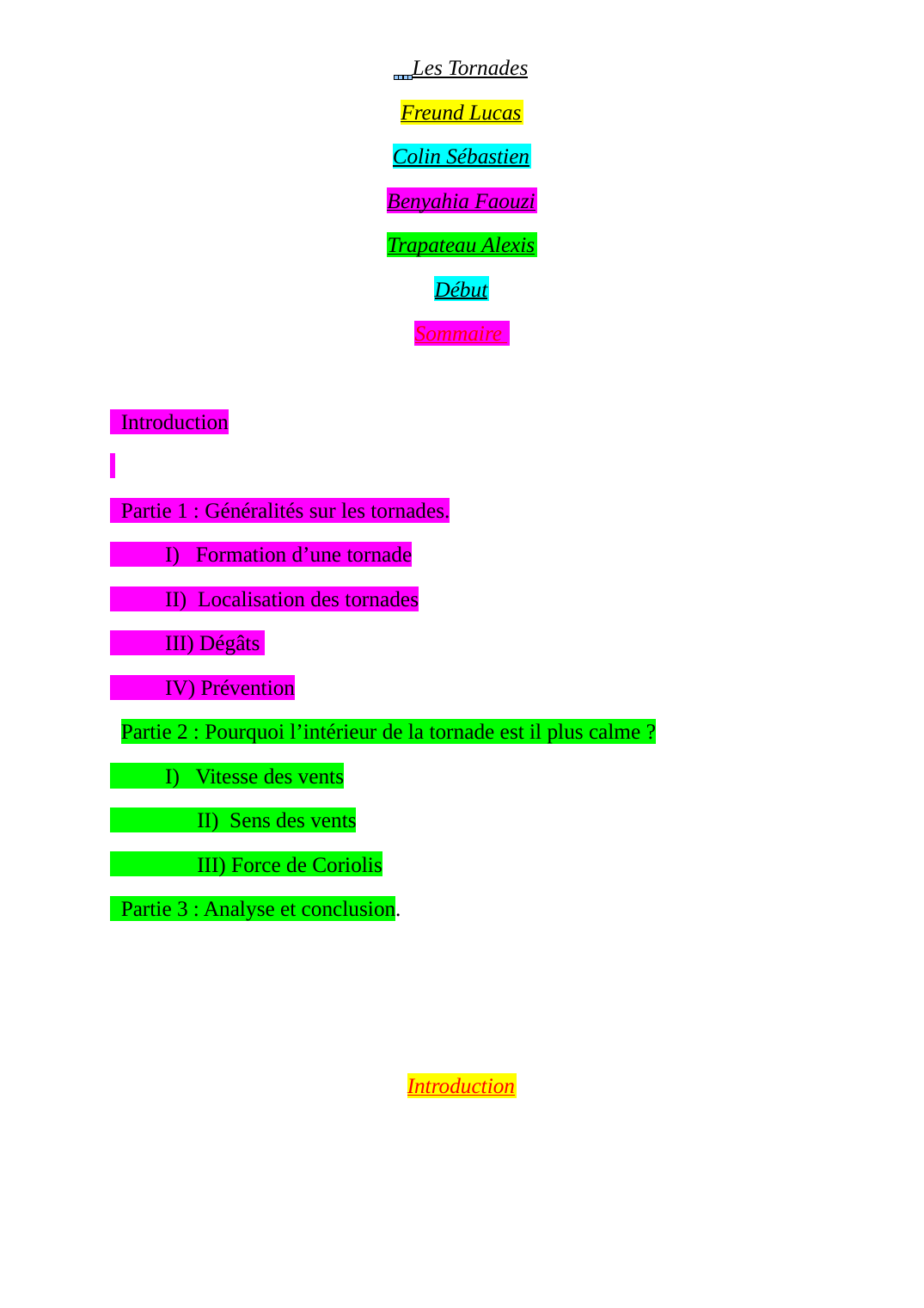 Prévisualisation du document tornade