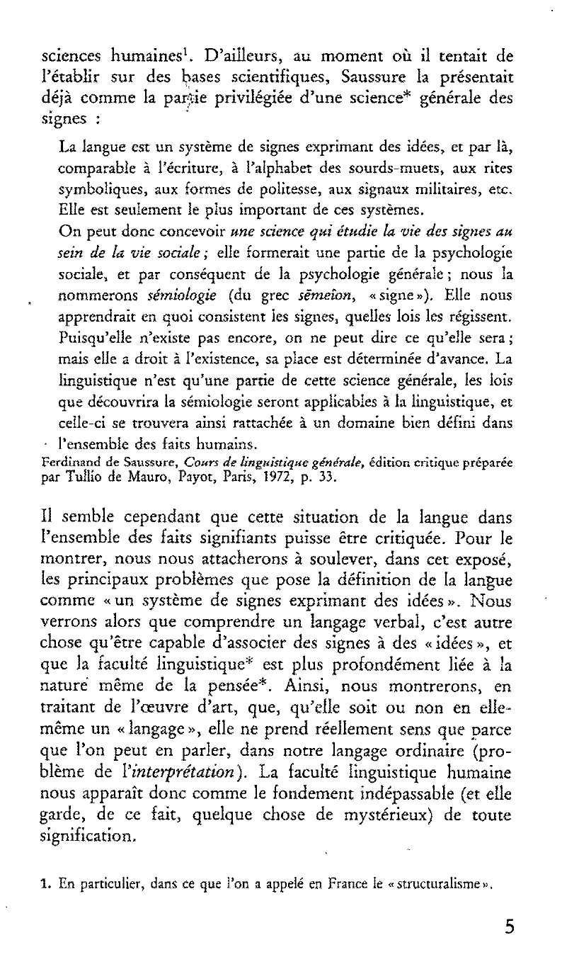 Prévisualisation du document Tout est-il signe ?