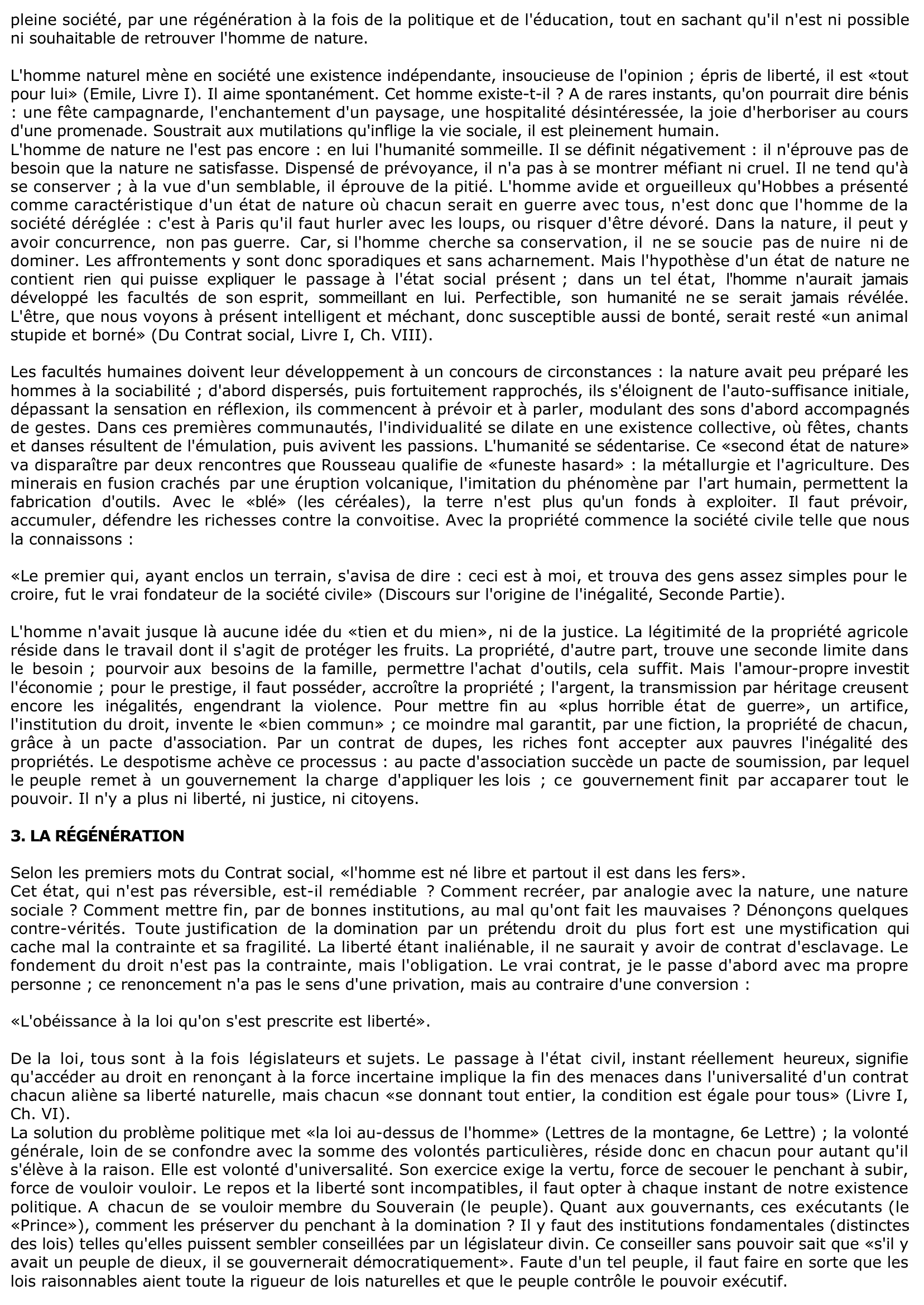 Prévisualisation du document Tout savoir sur Jean-Jacques ROUSSEAU…