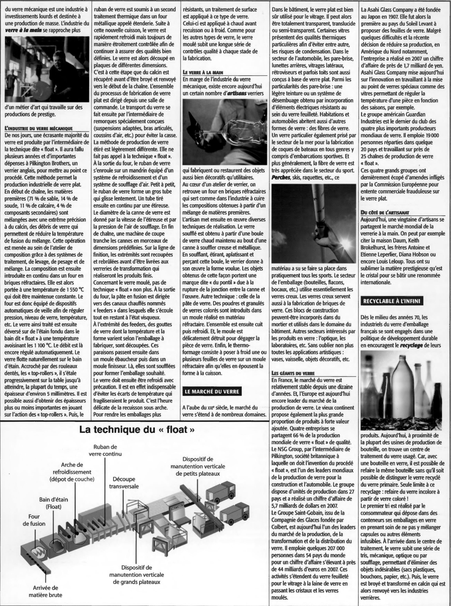 Prévisualisation du document TPE: LE VERRE