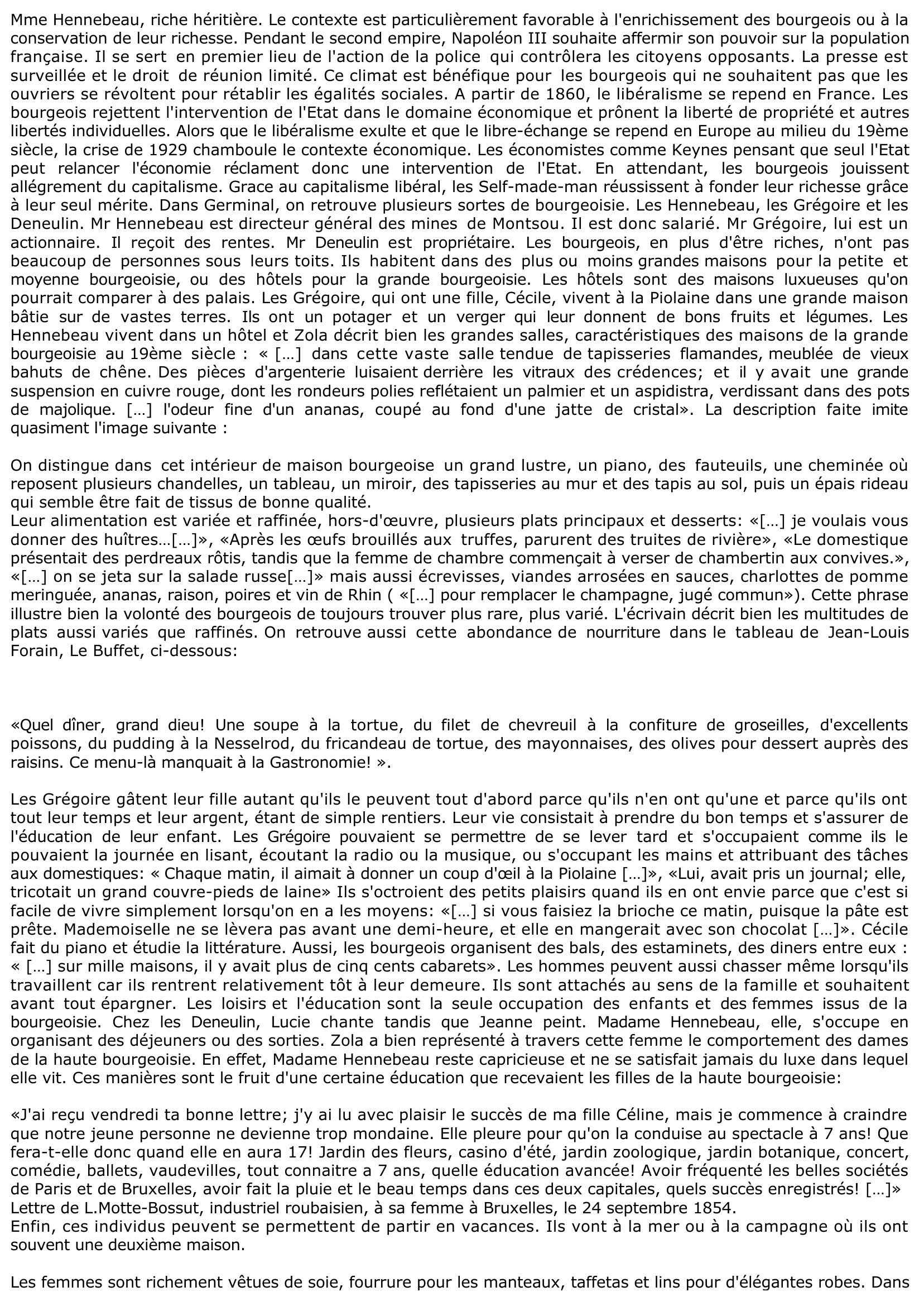 Prévisualisation du document TPE - Thème: Contraintes et libertés - Sujet: Germinal d'Emile ZOLA